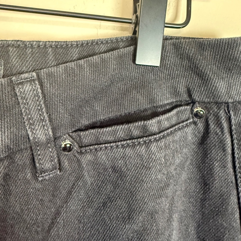 Paige NWT Portia Wide Leg Architecture Deep Caviar High Waist Jeans 29 Tall READ - Picture 6 of 12